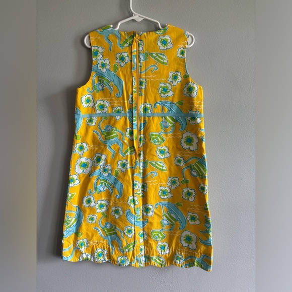 Lilly Pulitzer girls monkey on boats shift dress 7 - Picture 5 of 6